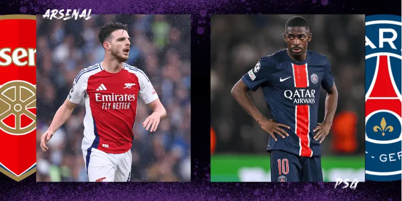Lịch thi đấu bán kết c1 giữa Arsenal vs PSG