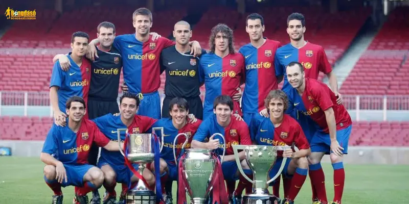 Barcelona ăn 6 chức vô địch mùa 2008/2009